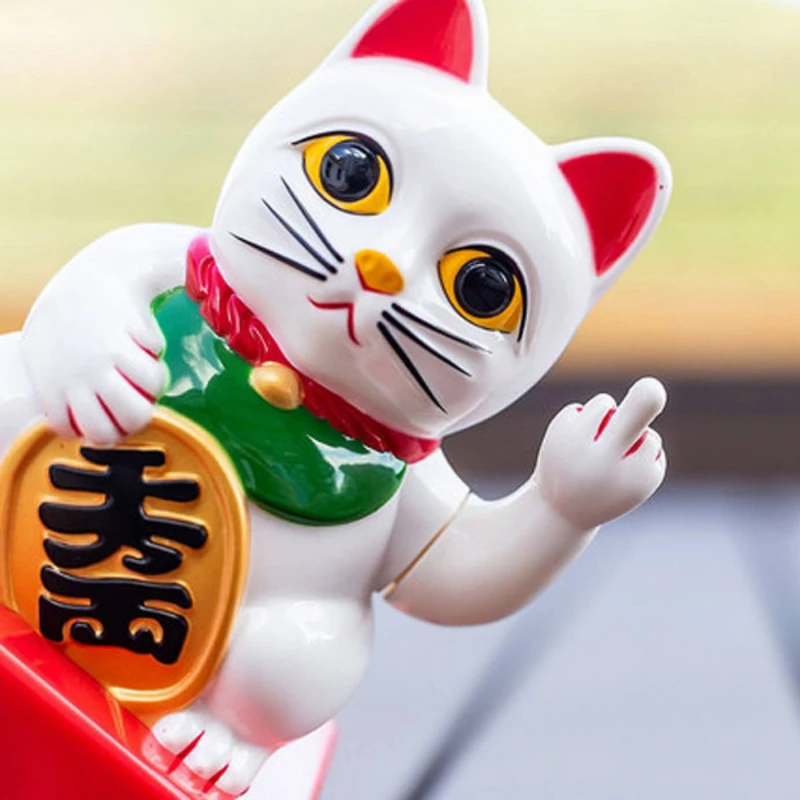Chinese Lucky Cat Fortune Waved Fortune Personality Dark Version Vertical Middle Finger Welcome Cat Home Crafts
Chinese Lucky Cat Fortune Waved Fortune Personality Dark Version Vertical Middle Finger Welcome Cat Home Crafts