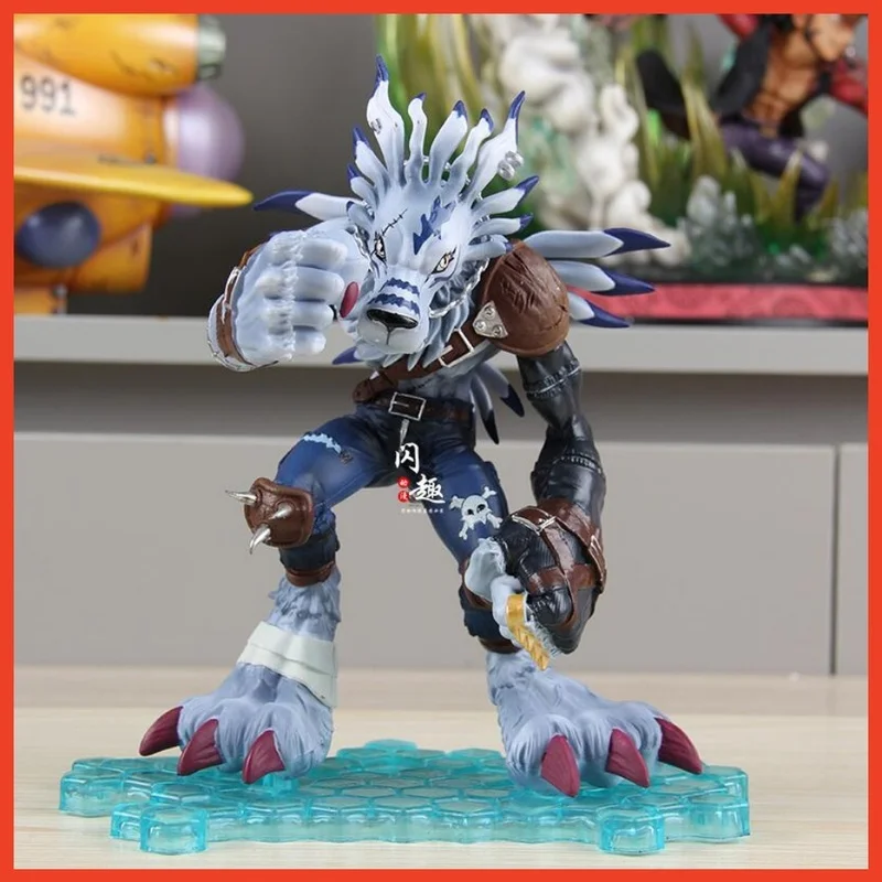 Фигурки персонажей аниме Digimon Orc фигурка гарру серая 22 см строительные фигурки