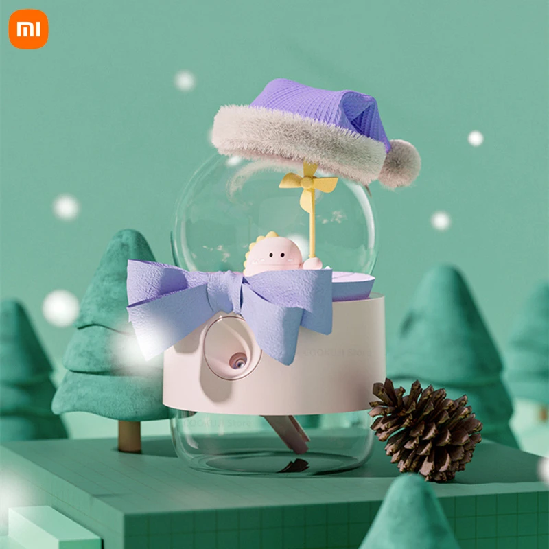 Xiaomi Wireless Air Humidifier Rechargeable1200mAh Battery Cute Rotating Crystal Ball Home Water Aroma Diffuser Warm Night Light
Xiaomi Wireless Air Humidifier Rechargeable1200mAh Battery Cute Rotating Crystal Ball Home Water Aroma Diffuser Warm Night Light