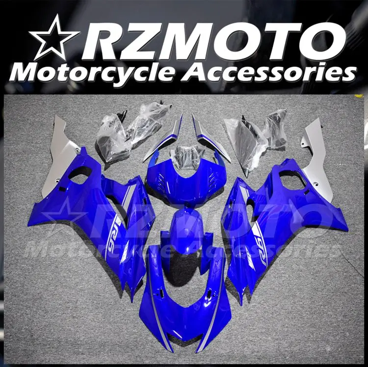 4Gifts New ABS Fairings Kit Fit For YAMAHA YZF-R6 R6 2017 2018 2019 2020 2021 2022 17 18 19 20 21 22 Bodywork Set Blue Silver
4Gifts New ABS Fairings Kit Fit For YAMAHA YZF-R6 R6 2017 2018 2019 2020 2021 2022 17 18 19 20 21 22 Bodywork Set Blue Silver