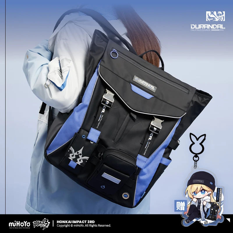 Fashion Shoulders Bag - Game MiHoYo Honkai Impact 3 Durandal Theme Cosplay Backpack Casual Travel Bags Handbag Schoolbag
Fashion Shoulders Bag - Game MiHoYo Honkai Impact 3 Durandal Theme Cosplay Backpack Casual Travel Bags Handbag Schoolbag
