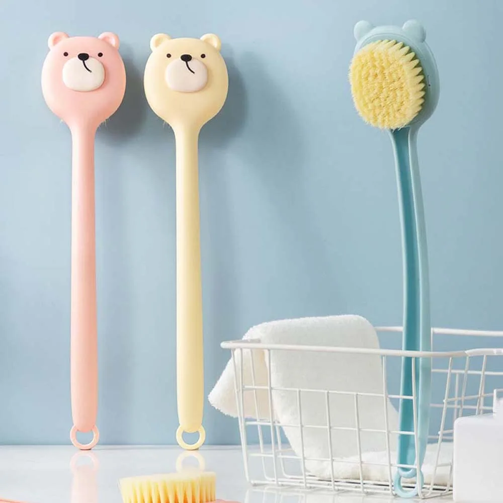 1pc Long Handle Bath Brush Soft Hair Bath Brush Back Ball Brush Bathroom Body Brushes Mud Scrubber Shower Massage Brush
1pc Long Handle Bath Brush Soft Hair Bath Brush Back Ball Brush Bathroom Body Brushes Mud Scrubber Shower Massage Brush