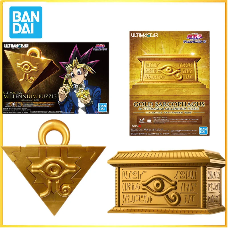 BANDAI Duel monster yu-gi-oh, Original, en Stock! Ultimagear UA Millennium Puzzle or sarcophage Anime, modèle d'action, jouets
BANDAI Duel monster yu-gi-oh, Original, en Stock! Ultimagear UA Millennium Puzzle or sarcophage Anime, modèle d'action, jouets