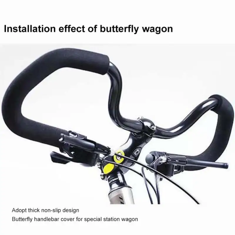 1pair Bicycle Grips Plus Long-distance Shockproof Absorbing Sponge Cycling Butterfly Handlebar Grips Bicycle Parts
1pair Bicycle Grips Plus Long-distance Shockproof Absorbing Sponge Cycling Butterfly Handlebar Grips Bicycle Parts