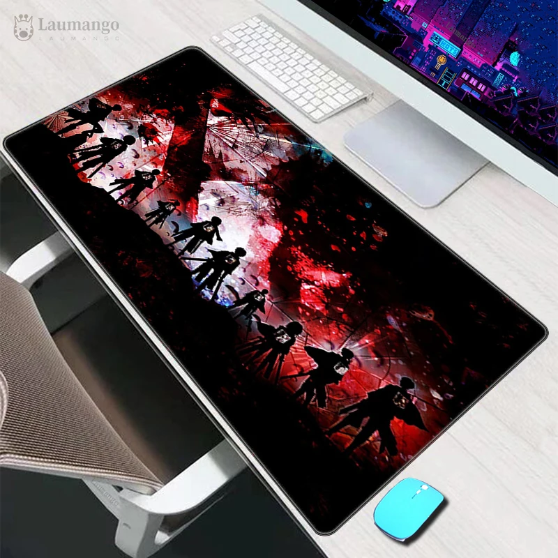 Attack On Titan Mouse Pad alfombrilla xxl Gaming Accessories Keyboard Deskmat Gamer PC Anime Carpet Genshin Impact Big Mousepad
Attack On Titan Mouse Pad alfombrilla xxl Gaming Accessories Keyboard Deskmat Gamer PC Anime Carpet Genshin Impact Big Mousepad