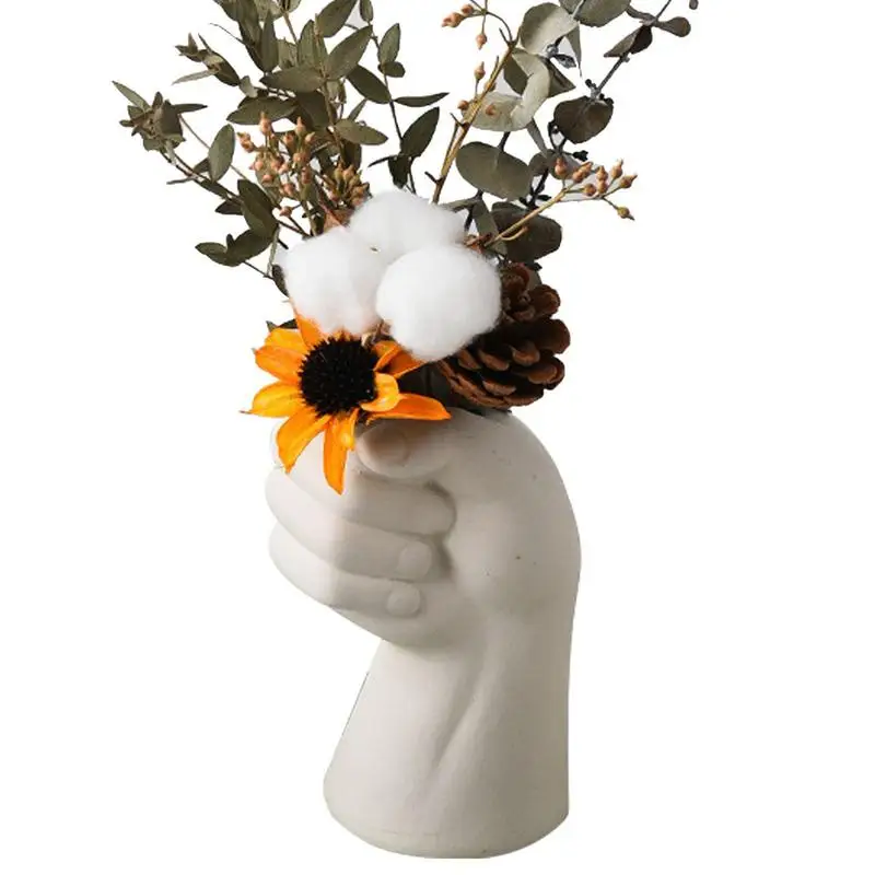 Ваза в виде кулака, скандинавский творческий стиль, искусственная керамическая ваза, милые вазы для цветов, белая ваза, современный Шикарны...
Ваза в виде кулака, скандинавский творческий стиль, искусственная керамическая ваза, милые вазы для цветов, белая ваза, современный Шикарны...