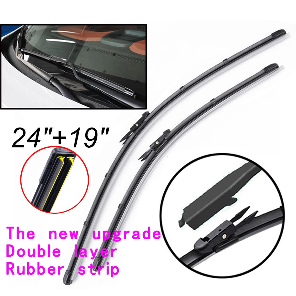 adohon 2Pcs/set Front Windscreen Wiper Blades Set For BMW 316i 318i 320i 328i 335i 340i 330e F30 F31 F34 E90 E91 M3 F80 X1 E84
adohon 2Pcs/set Front Windscreen Wiper Blades Set For BMW 316i 318i 320i 328i 335i 340i 330e F30 F31 F34 E90 E91 M3 F80 X1 E84