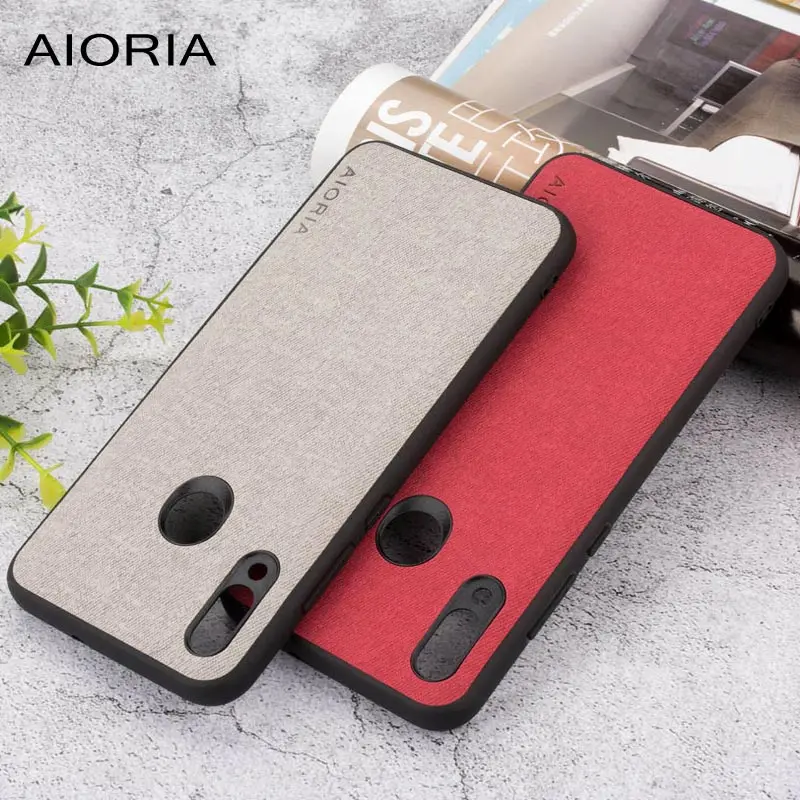 Textile case for Huawei P smart 2019 soft TPU silicone material with textile skin covers coque fundas for Huawei P smart 
Textile case for Huawei P smart 2019 soft TPU silicone material with textile skin covers coque fundas for Huawei P smart