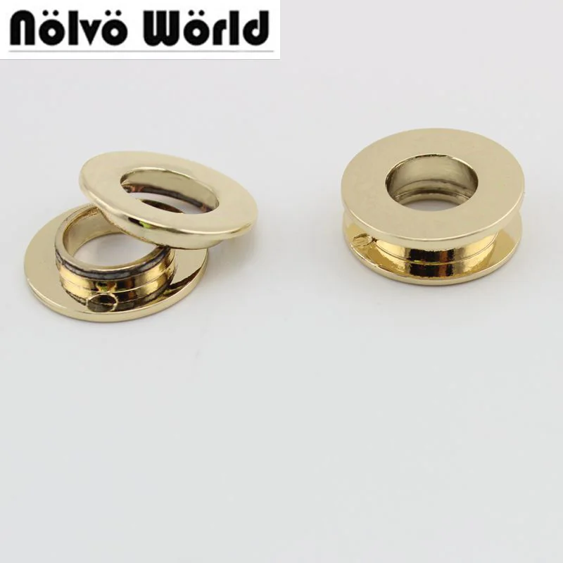 10pcs 60pcs 12mm High quality grommet die casting fashion bags belts metal accessory round eyelets
10pcs 60pcs 12mm High quality grommet die casting fashion bags belts metal accessory round eyelets