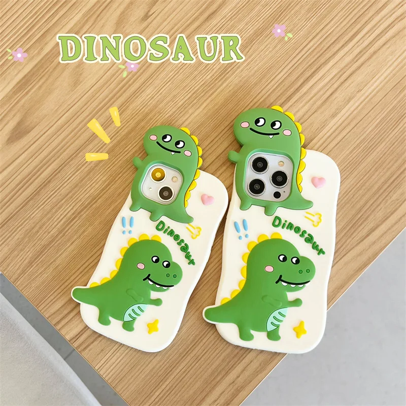 Silicone 3D Cartoon Dinosaur Phone Case Cover for IPhone 11 12 13 14 Pro Max Case for IPhone 14 Pro Max
Silicone 3D Cartoon Dinosaur Phone Case Cover for IPhone 11 12 13 14 Pro Max Case for IPhone 14 Pro Max