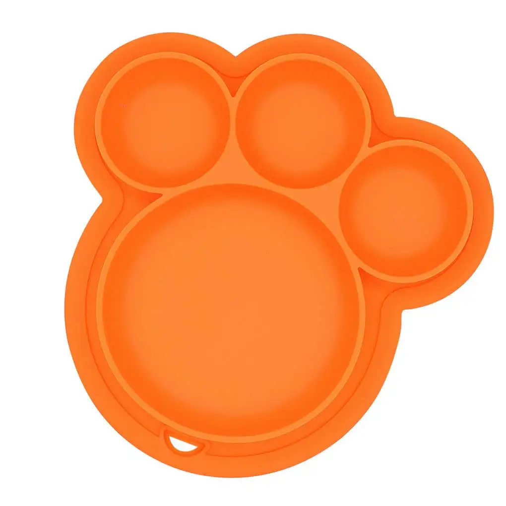 Dinner Plate for Kids Feeding Silicone Food Fruits Divided Dish Bowl Paw Shape Feeding Tableware Baby Toy Gift
Dinner Plate for Kids Feeding Silicone Food Fruits Divided Dish Bowl Paw Shape Feeding Tableware Baby Toy Gift