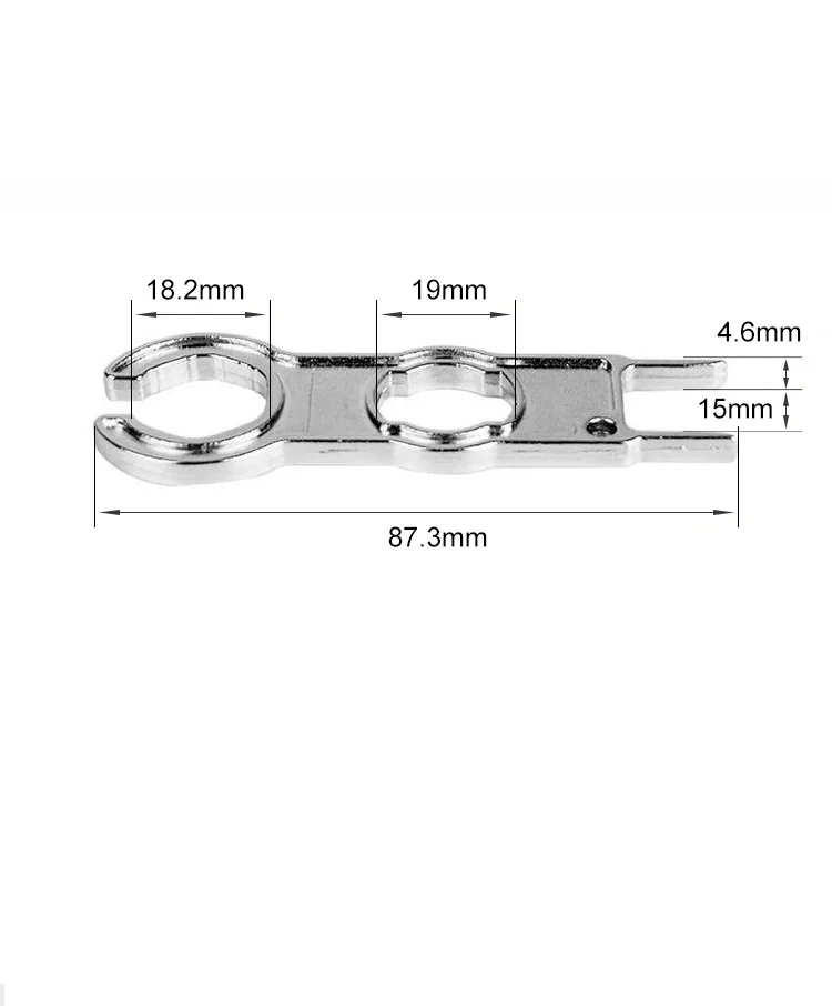 Circuit Breaker Accessories Connector Wrench Open End Wrench Perfect Assembly Tool Photovoltaic Connector Stronger Spanner
Circuit Breaker Accessories Connector Wrench Open End Wrench Perfect Assembly Tool Photovoltaic Connector Stronger Spanner
