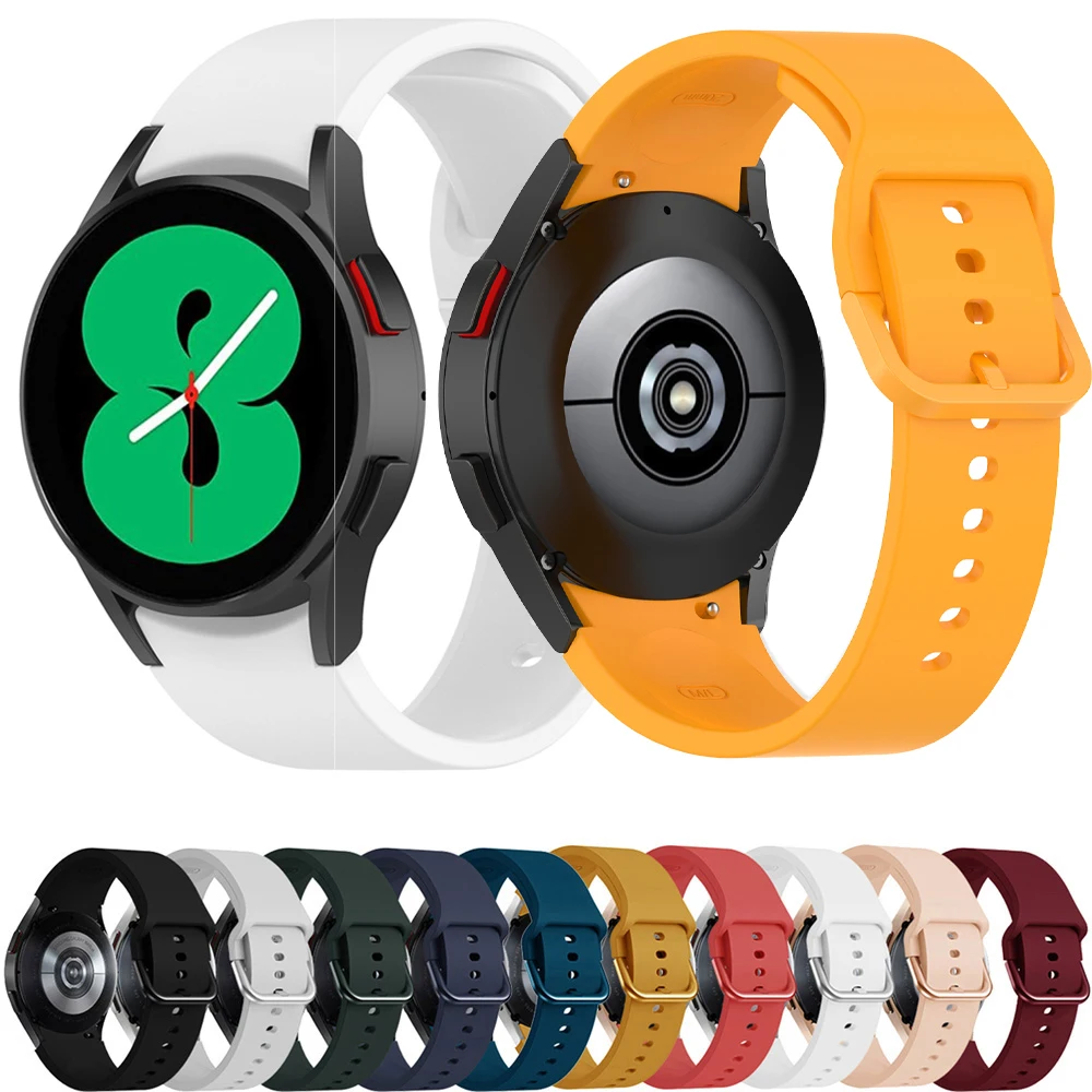 Ремешок силиконовый для смарт-часов Samsung Galaxy Watch 4 classic, спортивный браслет для Galaxy Watch 4 44 мм 40 мм
Ремешок силиконовый для смарт-часов Samsung Galaxy Watch 4 classic, спортивный браслет для Galaxy Watch 4 44 мм 40 мм