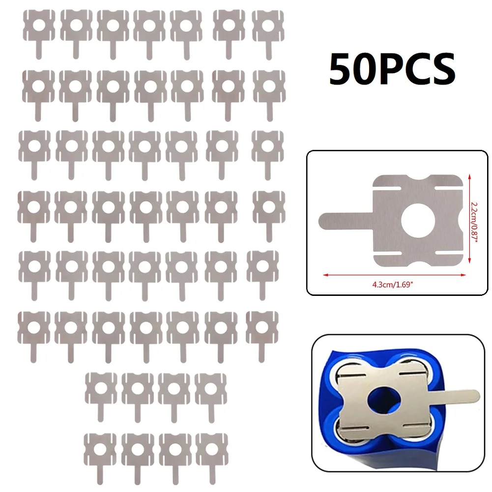 50Pcs 4S 18650 Lithium Battery Pack Replace Spot Welding Nickel Sheet U-Shaped For Computer Battery Welding Tool Accessories
50Pcs 4S 18650 Lithium Battery Pack Replace Spot Welding Nickel Sheet U-Shaped For Computer Battery Welding Tool Accessories