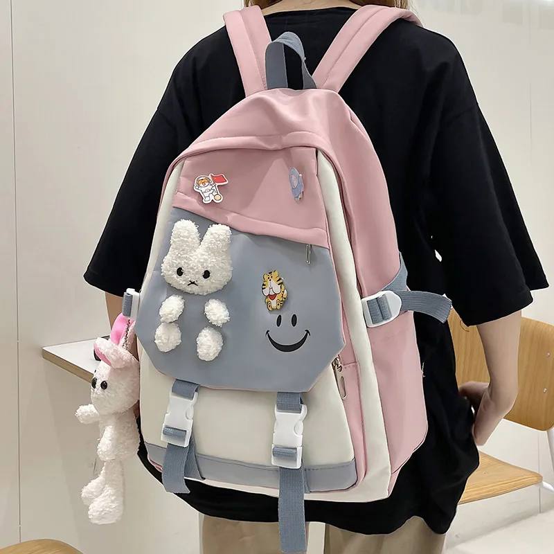 Women's School Backpack for Teens Girls Nylon Travel Rucksack Female Large Capacity Bagpack Ladies Student Bookbag Lady Mochila
Women's School Backpack for Teens Girls Nylon Travel Rucksack Female Large Capacity Bagpack Ladies Student Bookbag Lady Mochila
