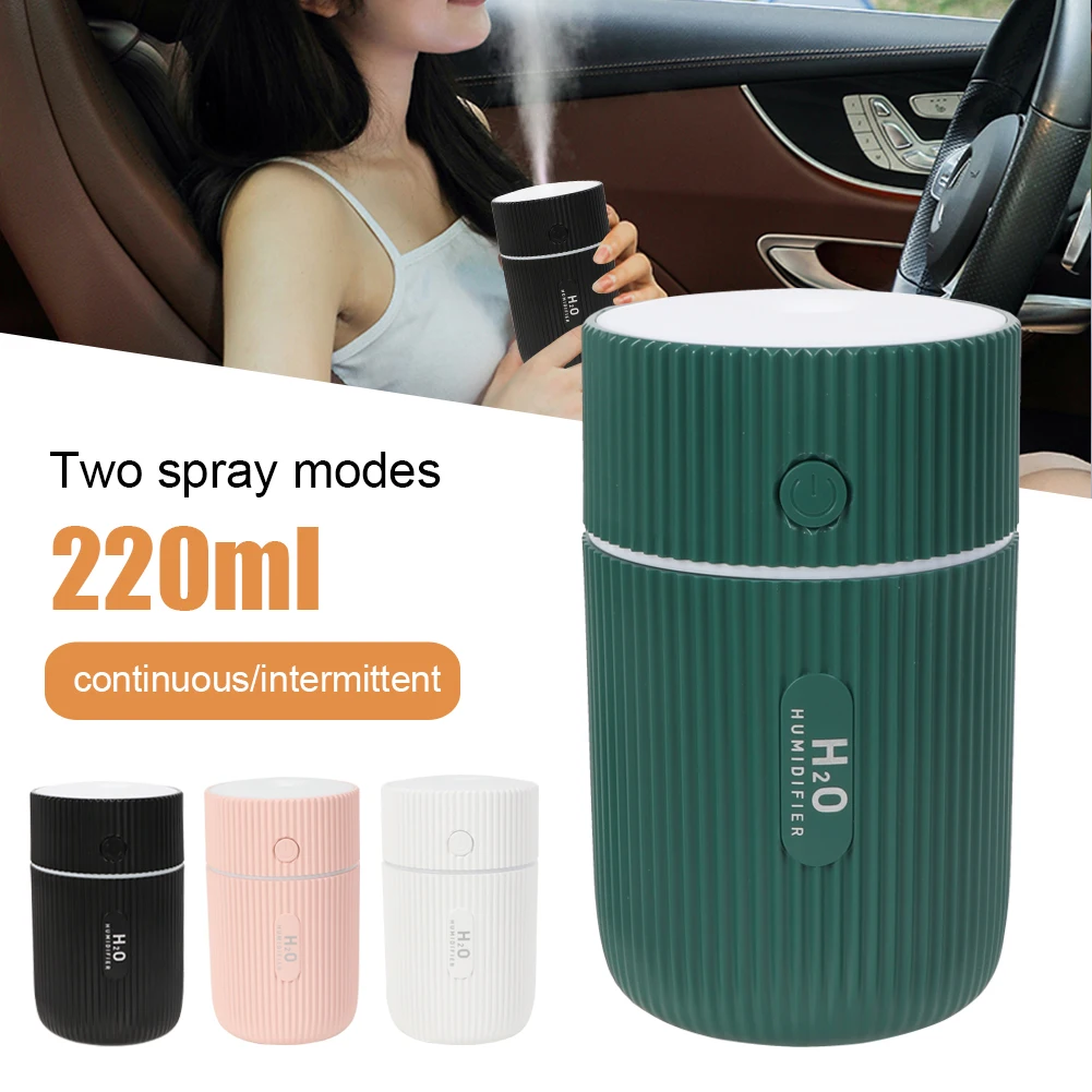 Portable Car Electric Air Humidifier USB Cool Mist Sprayer With Colorful Night Light For Home Car Interior Accessories
Portable Car Electric Air Humidifier USB Cool Mist Sprayer With Colorful Night Light For Home Car Interior Accessories