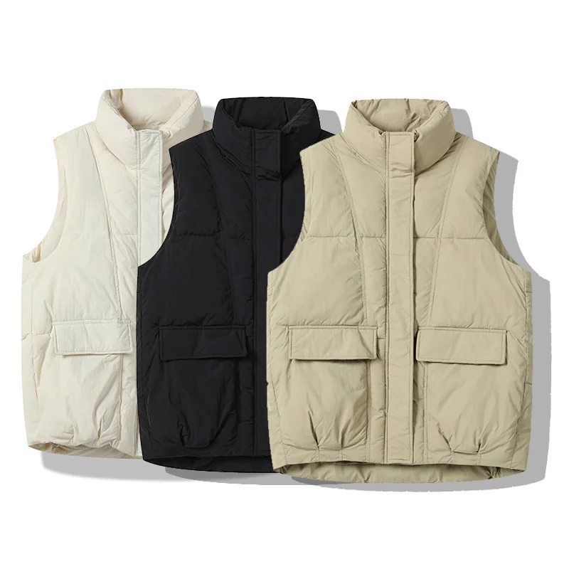 2023 Stand-up Collar Vest Women's Short Style Autumn and Winter New Korean Version Loose Down Padded Vest Vest Vest Jacket
2023 Stand-up Collar Vest Women's Short Style Autumn and Winter New Korean Version Loose Down Padded Vest Vest Vest Jacket