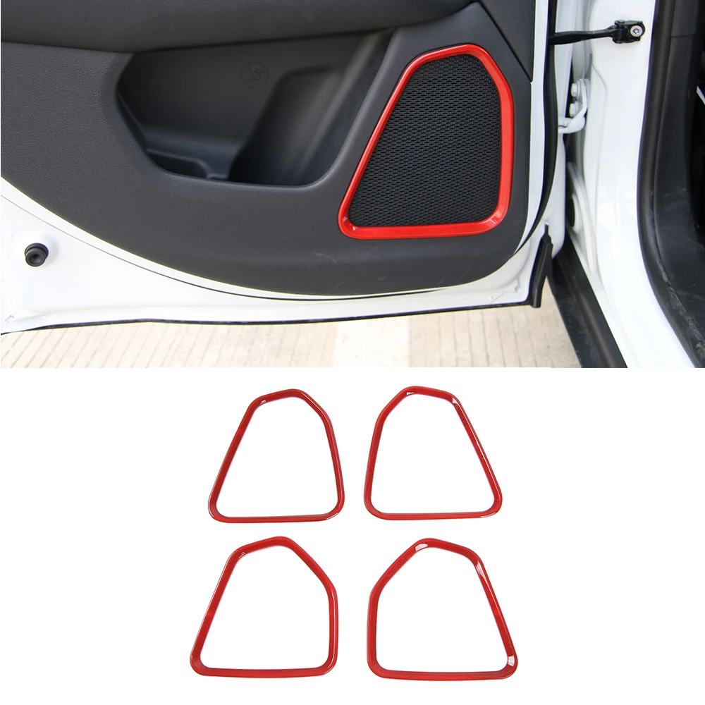 Автомобильная дверь динамик звуковое украшение кольцо Крышка для Jeep Compass 2017 2018 2019 аксессуары для интерьера ABS красное хромированное углеродное волокно 
Автомобильная дверь динамик звуковое украшение кольцо Крышка для Jeep Compass 2017 2018 2019 аксессуары для интерьера ABS красное хромированное углеродное волокно