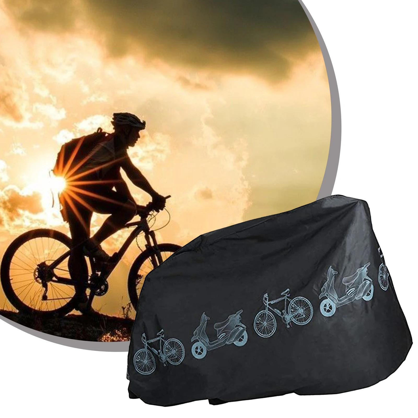 1PC Bicycle Gear Waterproof Raincover Bike Cover Outdoor Sunshine MTB Bicycle Case Cover Bike Gear Accessories Cycling
1PC Bicycle Gear Waterproof Raincover Bike Cover Outdoor Sunshine MTB Bicycle Case Cover Bike Gear Accessories Cycling