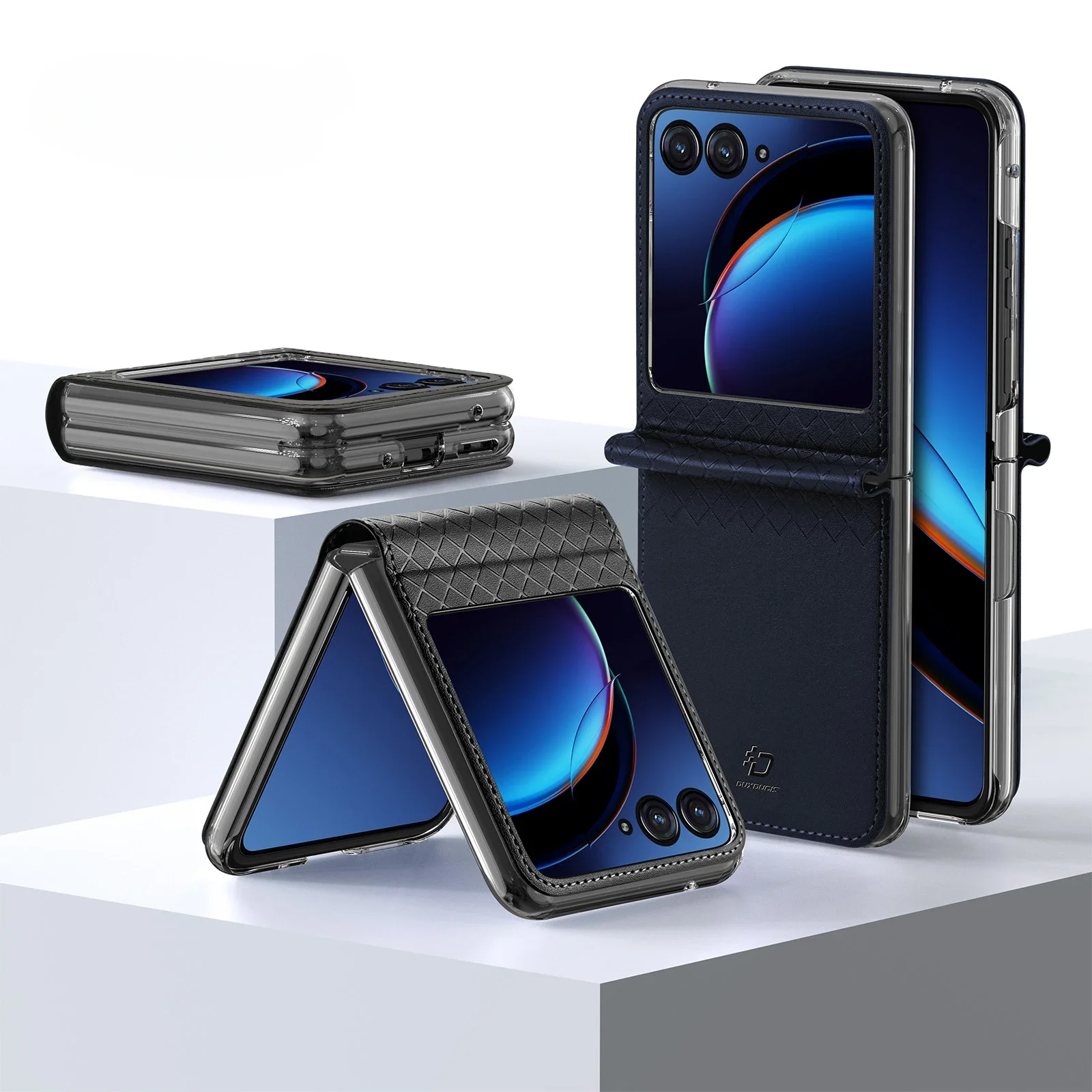 Для Motorola Moto Razr 40 Ультра чехол Cortex Чехол ударопрочный кожаный защитный для