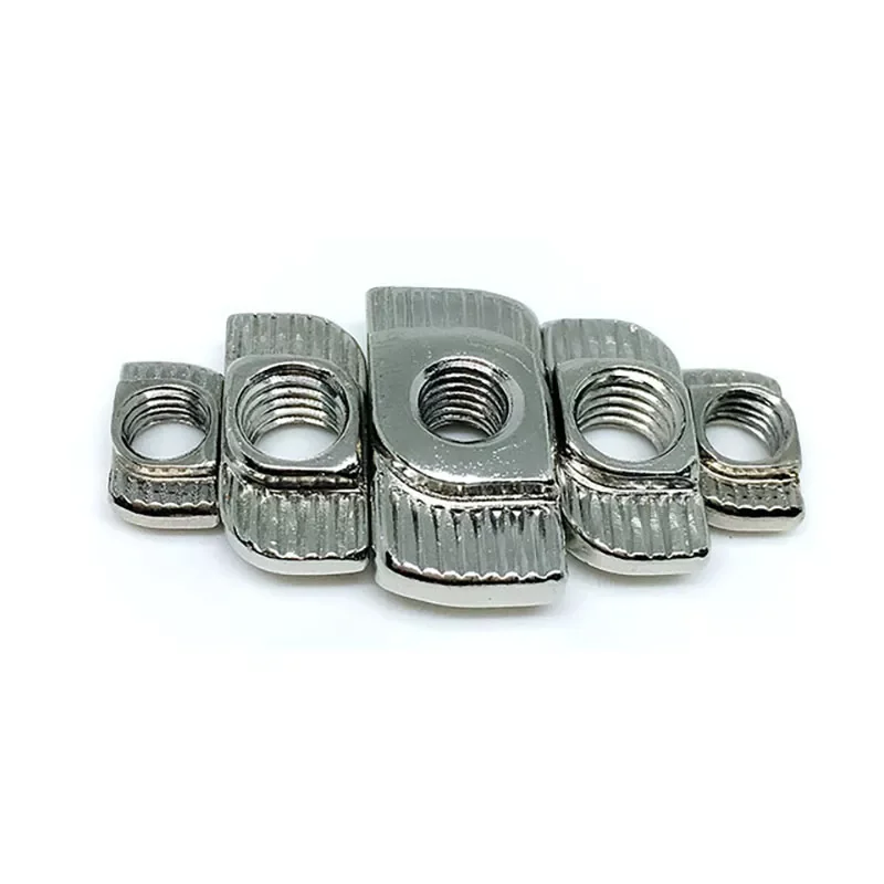 5/10/10/50/100pcs T-nut M3 M4 M5 Hammer Head T Nut Fasten Slot Nut Connector Nickel plated for 20 EU Aluminum Extrusion Profile
5/10/10/50/100pcs T-nut M3 M4 M5 Hammer Head T Nut Fasten Slot Nut Connector Nickel plated for 20 EU Aluminum Extrusion Profile