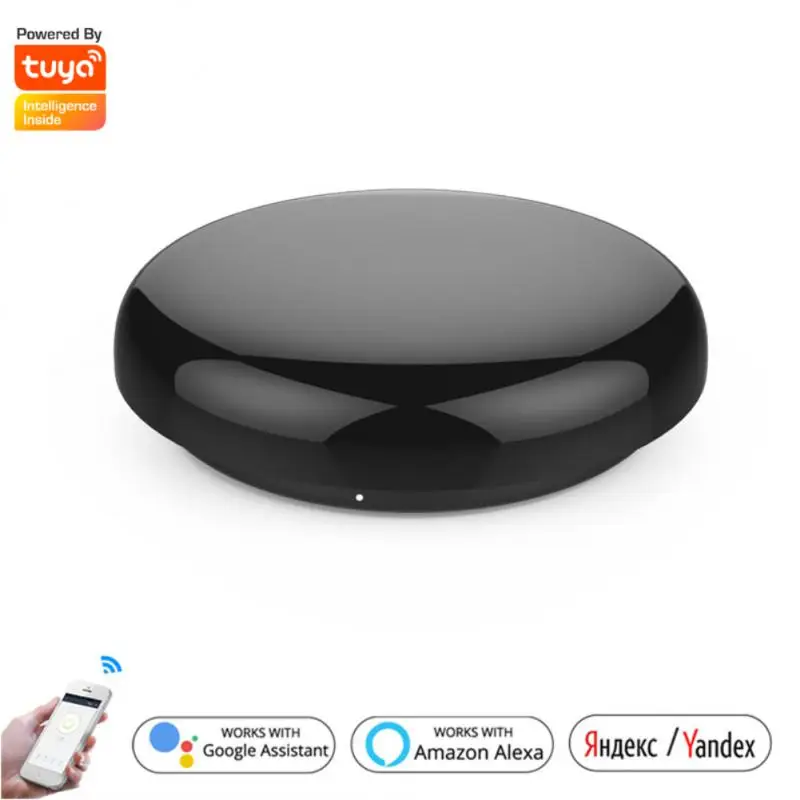 Tuya WiFi Infrared Remote Controller TV Smart Wireless WiFi-IR Remote Controller Tuya/Smart Life APP With Alexa Google Home
Tuya WiFi Infrared Remote Controller TV Smart Wireless WiFi-IR Remote Controller Tuya/Smart Life APP With Alexa Google Home