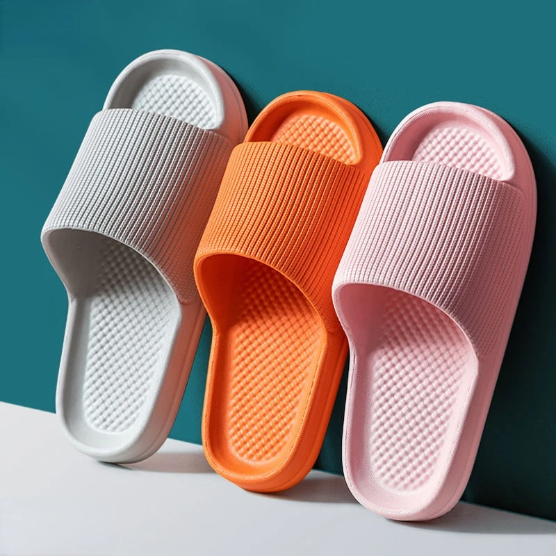 Summer 2022 New Slippers Women Simple Solid Color Minimalist Textured Open Toe Slides Thick Non-slip Bathroom Soft Cool Shoes
Summer 2022 New Slippers Women Simple Solid Color Minimalist Textured Open Toe Slides Thick Non-slip Bathroom Soft Cool Shoes