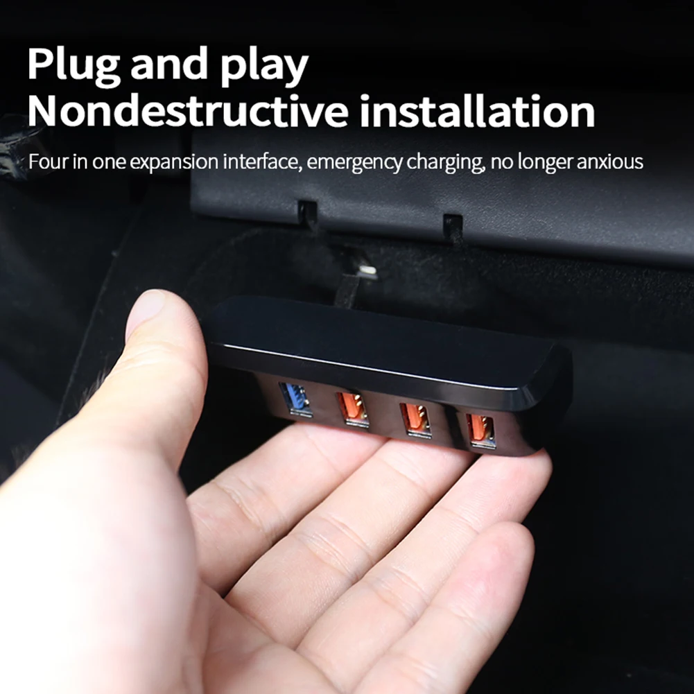 USB-Эспандер для зарядки автомобиля, версии 1, для Tesla Model 3, Y 2021-2022, черная головка преобразователя, электронные компоненты для Tesla Model 3
USB-Эспандер для зарядки автомобиля, версии 1, для Tesla Model 3, Y 2021-2022, черная головка преобразователя, электронные компоненты для Tesla Model 3