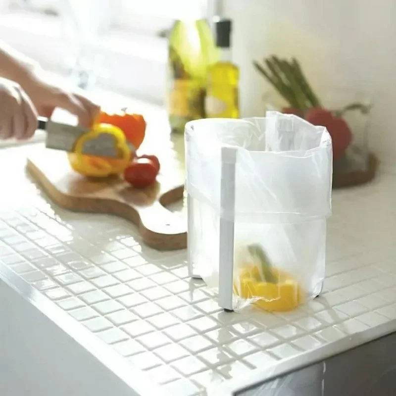 Folding Trash Rack Kitchen Multifunctional Debris Storage Office Desktop Trash Rack Hanging Plastic Bag Holder
Folding Trash Rack Kitchen Multifunctional Debris Storage Office Desktop Trash Rack Hanging Plastic Bag Holder