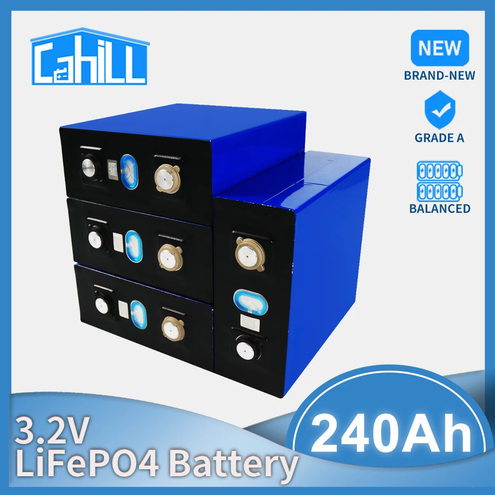 240AH 280AH LiFePo4 Battery 1/4/8/16/32PCS Lithium Iron Phosphate Battery Rechargeable Battery For 12V 24V 48V RV Moto Boat Car
240AH 280AH LiFePo4 Battery 1/4/8/16/32PCS Lithium Iron Phosphate Battery Rechargeable Battery For 12V 24V 48V RV Moto Boat Car