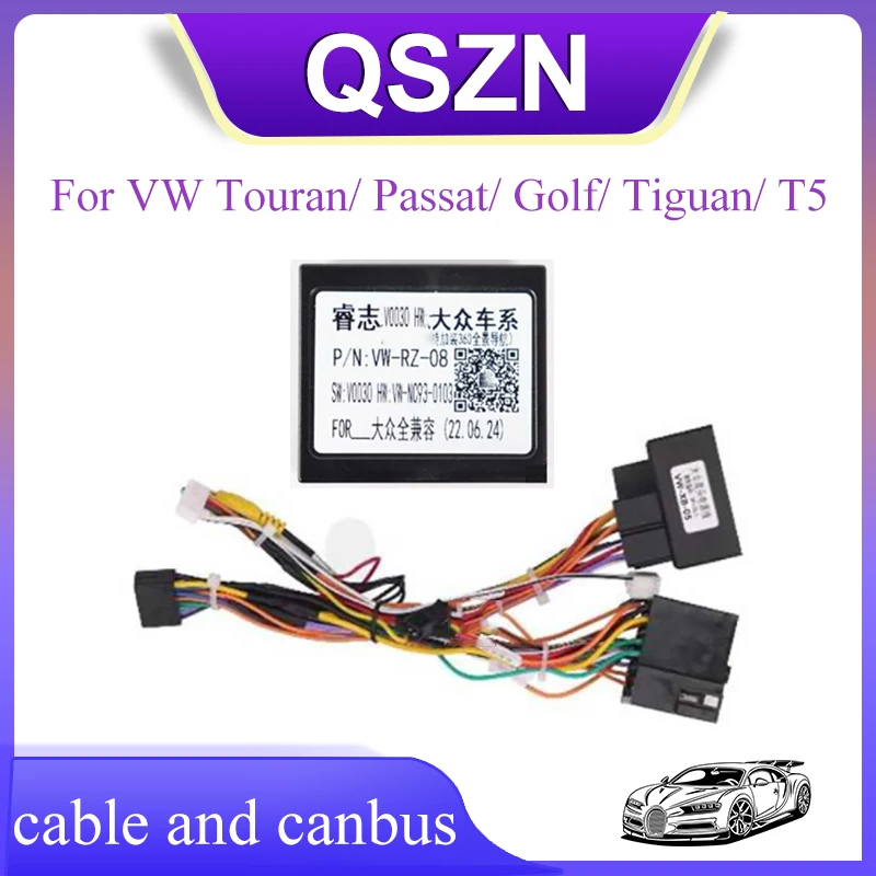 Android 2 Din Car radio Multimedia Player Universal Accessories Wire Adapter For VW Touran/ Passat/ Golf/ Tiguan/ T5
Android 2 Din Car radio Multimedia Player Universal Accessories Wire Adapter For VW Touran/ Passat/ Golf/ Tiguan/ T5