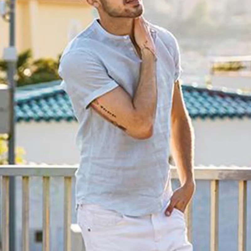 New Streetwear Linen Slim Fit t Shirt Men Summer Cotton Hemp Casual Tee Male Short Sleeve Retro T Shirts Fashion Mens Tops
New Streetwear Linen Slim Fit t Shirt Men Summer Cotton Hemp Casual Tee Male Short Sleeve Retro T Shirts Fashion Mens Tops