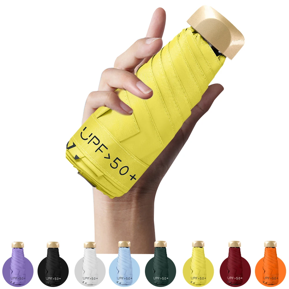 Mini Pocket Folding Umbrella Rain Small Fashion Women Men Parasol Girls Anti-UV Waterproof Windproof Portable Travel Umbrella
Mini Pocket Folding Umbrella Rain Small Fashion Women Men Parasol Girls Anti-UV Waterproof Windproof Portable Travel Umbrella