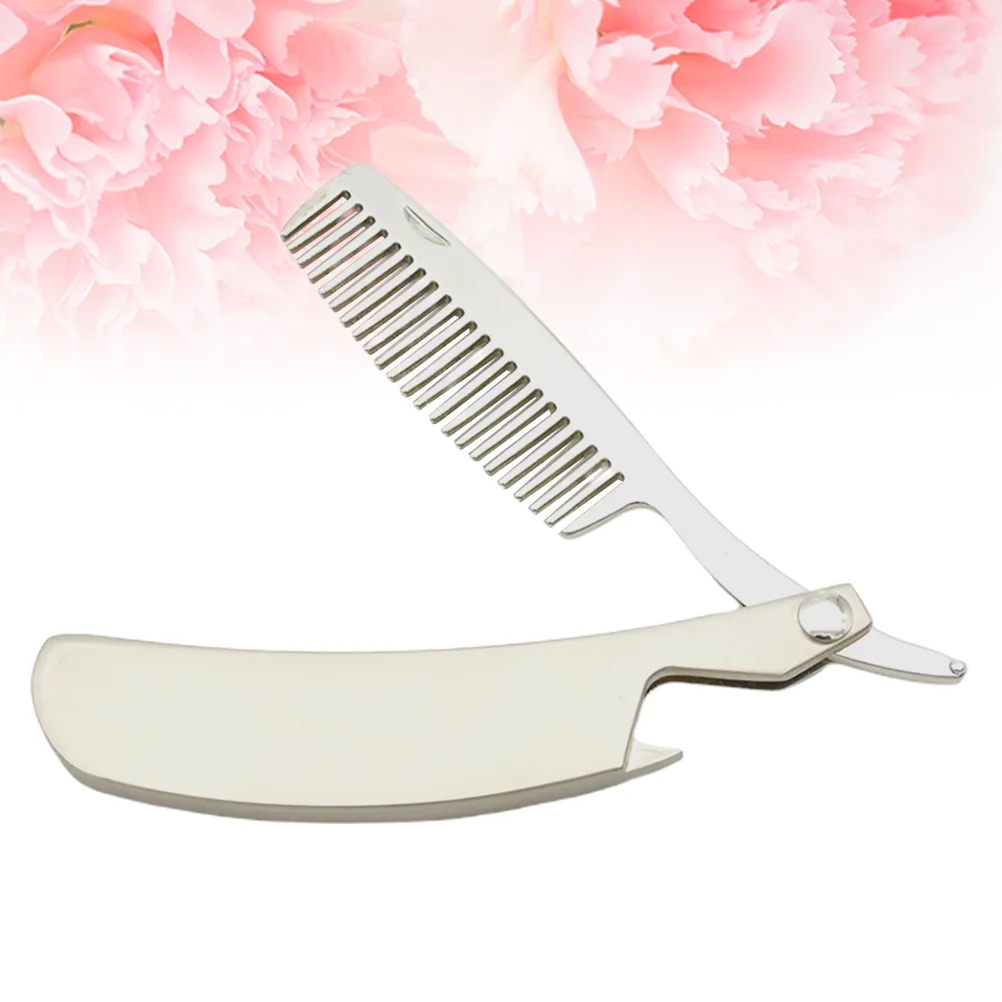 Comb Beard Hair Folding Combs Brush Pocket Mustache Anti Static Barber Shaving Men Kent Head Straightener Styling Shaping
Comb Beard Hair Folding Combs Brush Pocket Mustache Anti Static Barber Shaving Men Kent Head Straightener Styling Shaping