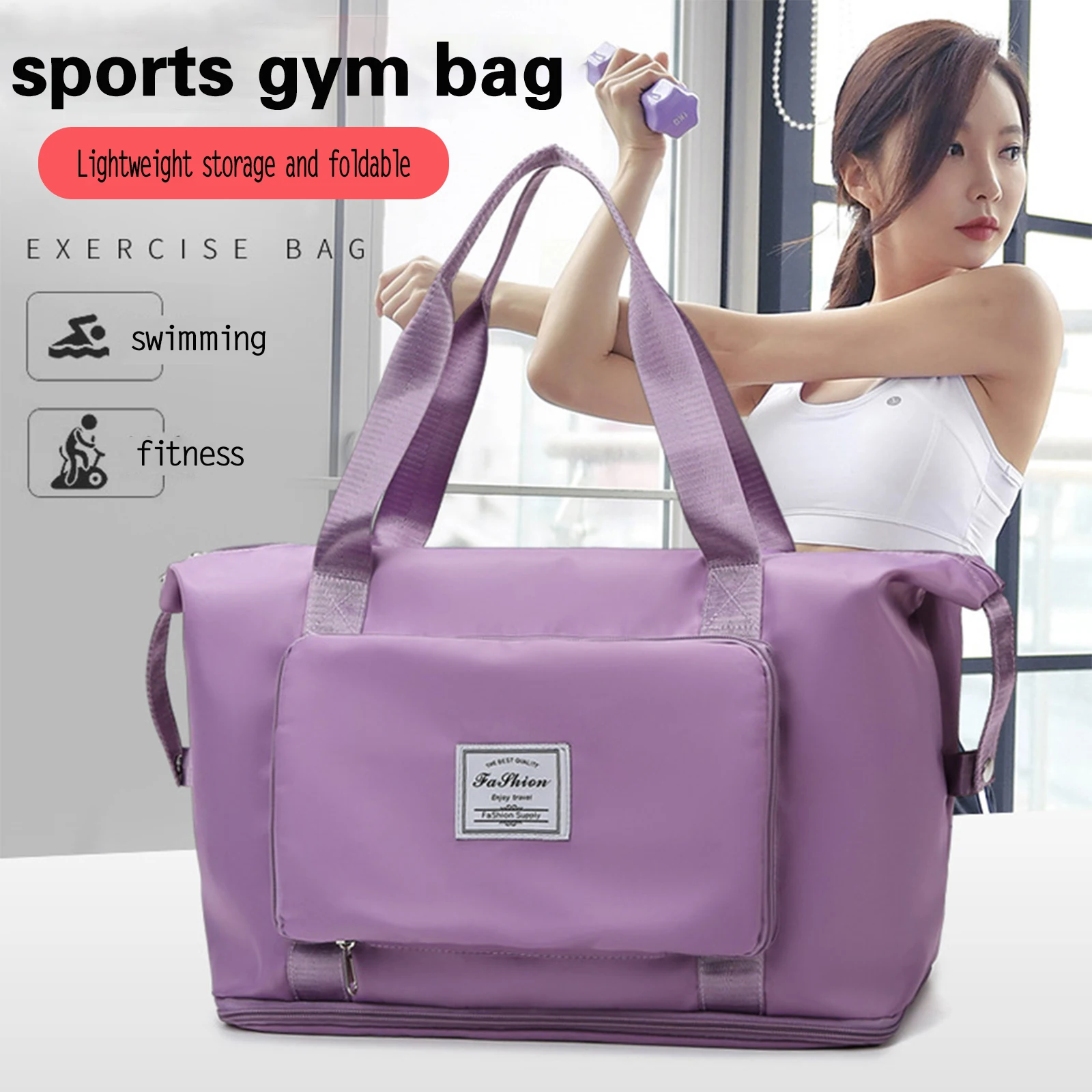 Вместительная складная дорожная сумка для девушек, водонепроницаемая сумка, сумка для багажа
Вместительная складная дорожная сумка для девушек, водонепроницаемая сумка, сумка для багажа