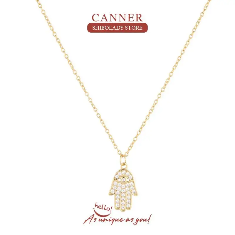 CANNER The Hand Of Evil Real 925 Sterling Silver Necklace For Women Jewelry Charming Pendant Chain 18K Choker Bijoux Collar
CANNER The Hand Of Evil Real 925 Sterling Silver Necklace For Women Jewelry Charming Pendant Chain 18K Choker Bijoux Collar