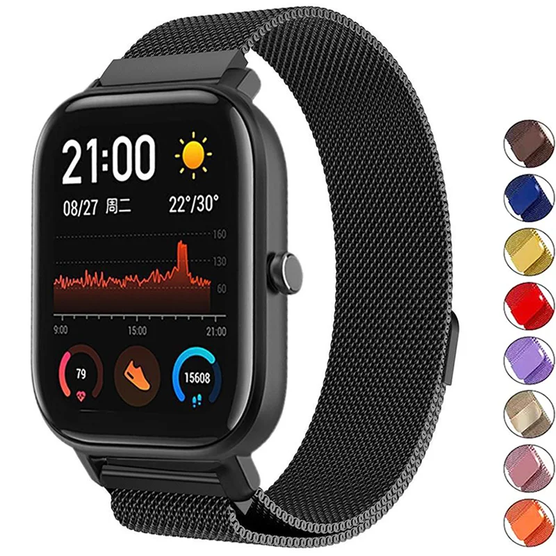 Ремешок металлический для Amazfit GTS/2/2e/4/GTS2 Mini/3/GTR 4/3/2/47 мм 20 мм 22 мм
Ремешок металлический для Amazfit GTS/2/2e/4/GTS2 Mini/3/GTR 4/3/2/47 мм 20 мм 22 мм
