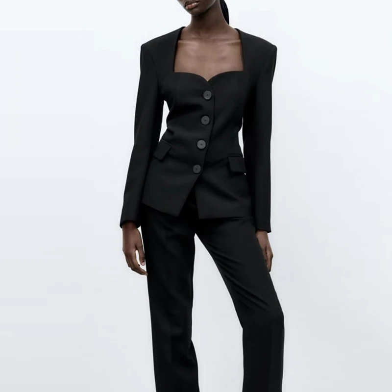 Blazer New autumn suit jacket women chic fashion slim single-breasted office jacket 2022 new elegant street youth women jacket
Blazer New autumn suit jacket women chic fashion slim single-breasted office jacket 2022 new elegant street youth women jacket