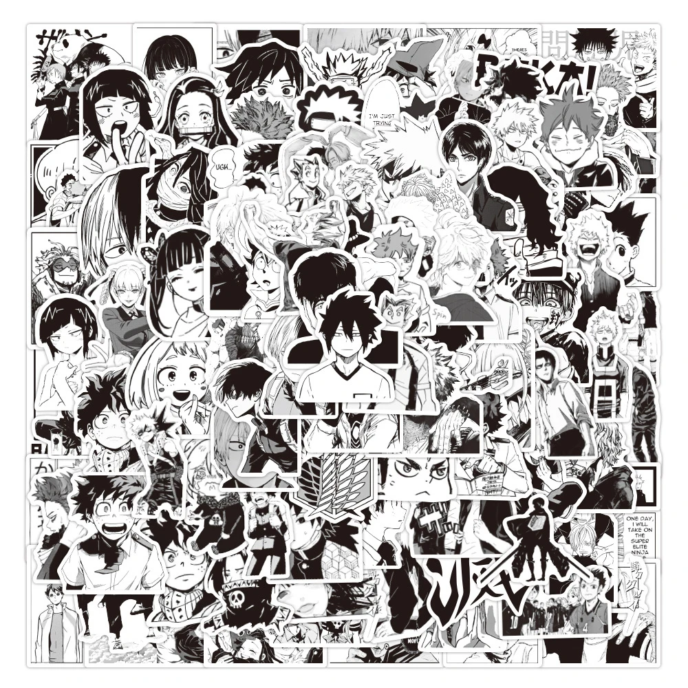 50/100PCS Mix Anime Demon Slayer Attack on Titan Stickers Graffiti Kids Toy Skateboard Phone Laptop Luggage Sticker Decals
50/100PCS Mix Anime Demon Slayer Attack on Titan Stickers Graffiti Kids Toy Skateboard Phone Laptop Luggage Sticker Decals