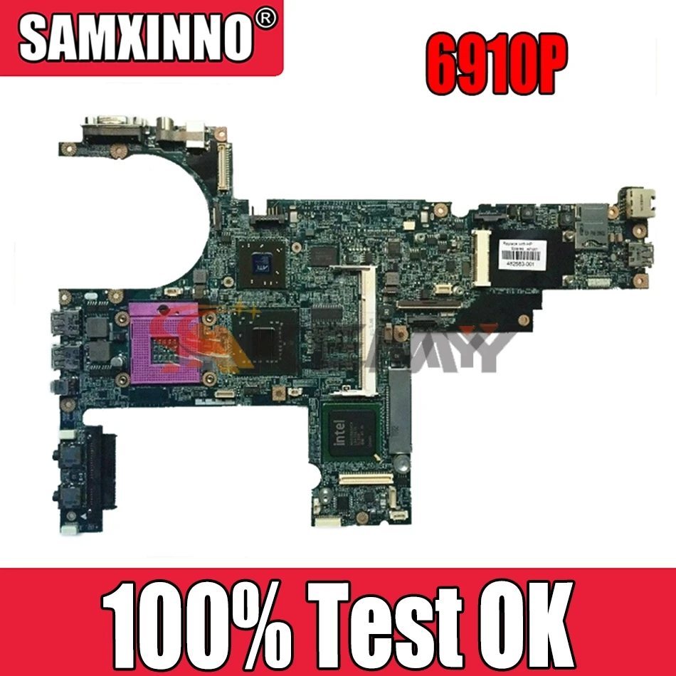 AKemyIBT00 LA-3262P 482583-001 for HP Compaq 6910p laptop motherboard with 128mb Graphics ddr2
AKemyIBT00 LA-3262P 482583-001 for HP Compaq 6910p laptop motherboard with 128mb Graphics ddr2