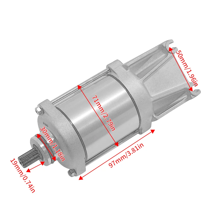 

Motorcycle Starter Motor For Kawasaki EN650 Vulcan S SE EX400 EX650 Ninja 400R 650 ER-6F KLE650 Versys 21163-0040 Engine Motors