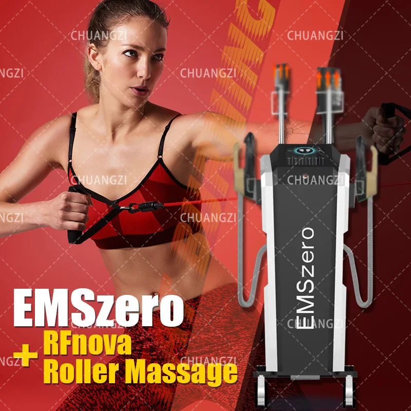 2023 New EMSZERO 2 in 1 Roller Massage Lose Weight Therapy 40K Compressive Micro vibration Vacuum 5D Body slimming Machine
2023 New EMSZERO 2 in 1 Roller Massage Lose Weight Therapy 40K Compressive Micro vibration Vacuum 5D Body slimming Machine
