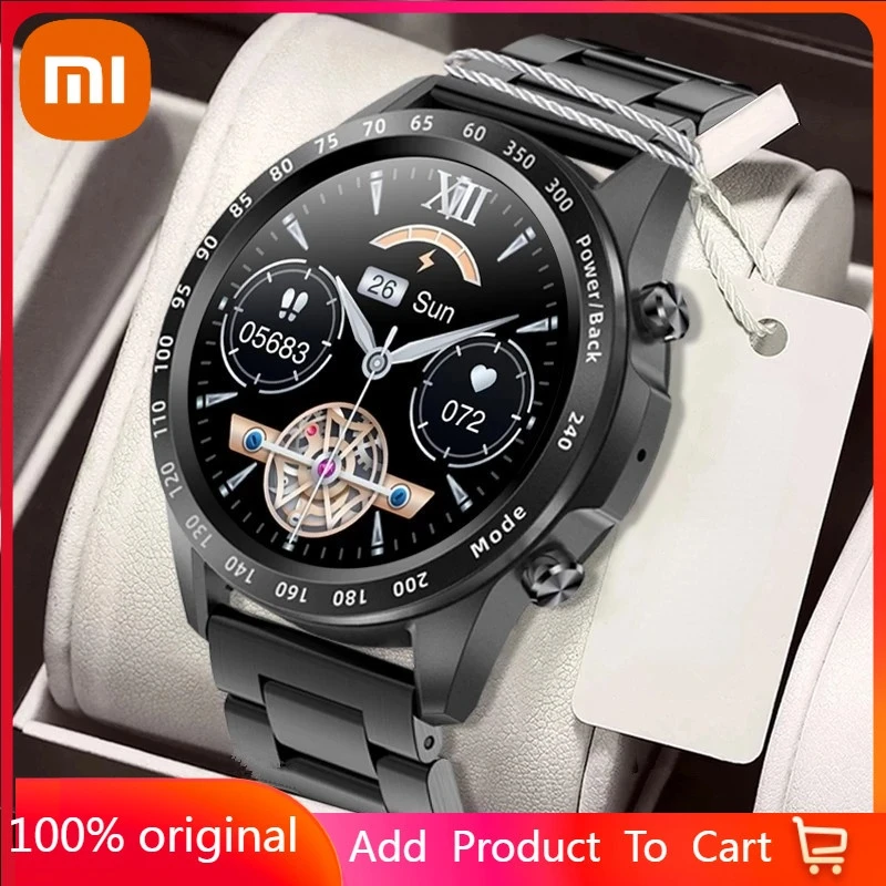 Xiaomi Men Smart Watch Heart Rate Blood Pressure Sports Fitness Luxury Watches For Mens Bluetooth Call Smartwatch Android IOS
Xiaomi Men Smart Watch Heart Rate Blood Pressure Sports Fitness Luxury Watches For Mens Bluetooth Call Smartwatch Android IOS
