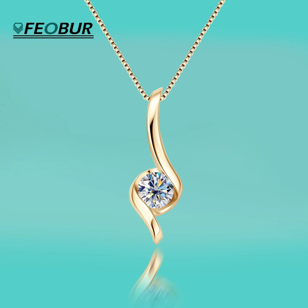 1CT Real Moissanite Pendant Necklaces for Women Wedding Jewely with Certificate 925 Sterling Silver Plated 18K Gold Box Chains
1CT Real Moissanite Pendant Necklaces for Women Wedding Jewely with Certificate 925 Sterling Silver Plated 18K Gold Box Chains
