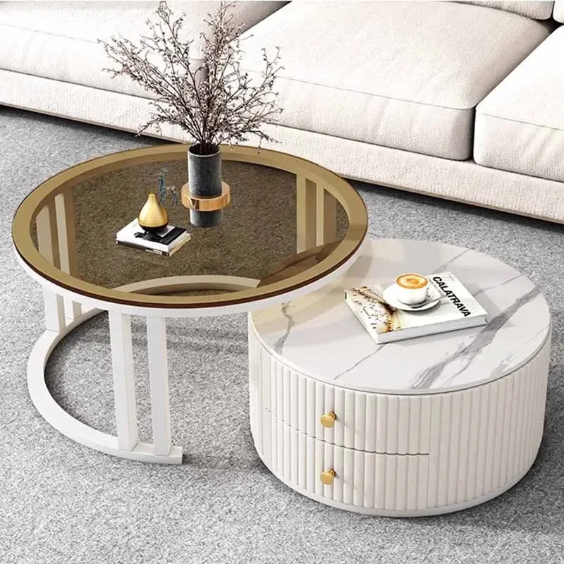 Adjustable Organizer Coffee Table Legs Metal Unique Glass Coffee Tables White Premium Table Basse De Salon Minimalist Furniture
Adjustable Organizer Coffee Table Legs Metal Unique Glass Coffee Tables White Premium Table Basse De Salon Minimalist Furniture
