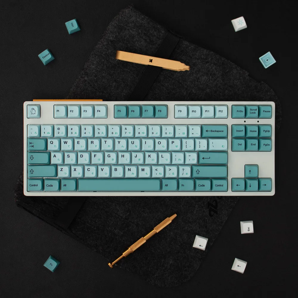 GMK Iceberg Keycaps for Mechanical Keyboard 125 Keys Blue Color PBT Dye Sub XDA Height Japanese Customize Game PC
GMK Iceberg Keycaps for Mechanical Keyboard 125 Keys Blue Color PBT Dye Sub XDA Height Japanese Customize Game PC