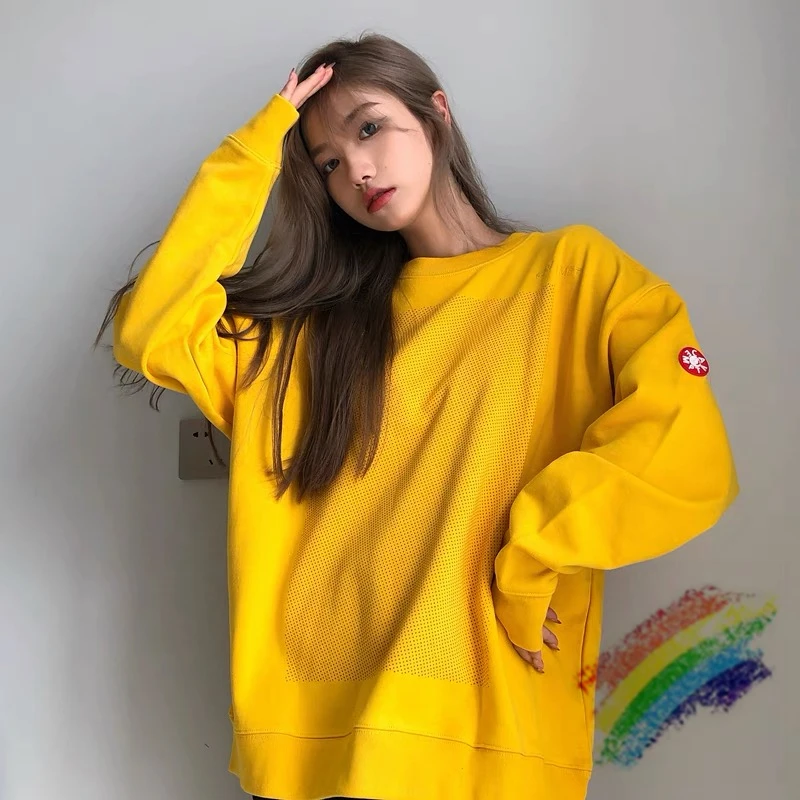 2021AW CAVEMPT C.E CREW NECK Crewneck Men Woman 1:1 High Quality Gypsophila Lemon Yellow Sweatshirts Cav empt Hoodies
2021AW CAVEMPT C.E CREW NECK Crewneck Men Woman 1:1 High Quality Gypsophila Lemon Yellow Sweatshirts Cav empt Hoodies