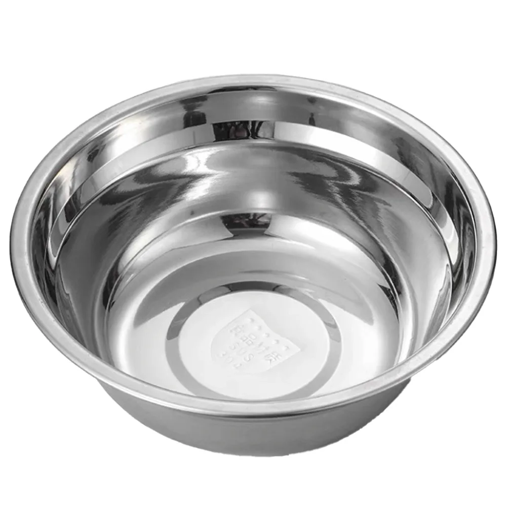 Stainless Steel Mixing Bowl Dish Basin Cooking Baking Household Soup Bowl Whisking Salad Bowls For Cooking Baking Storage
Stainless Steel Mixing Bowl Dish Basin Cooking Baking Household Soup Bowl Whisking Salad Bowls For Cooking Baking Storage