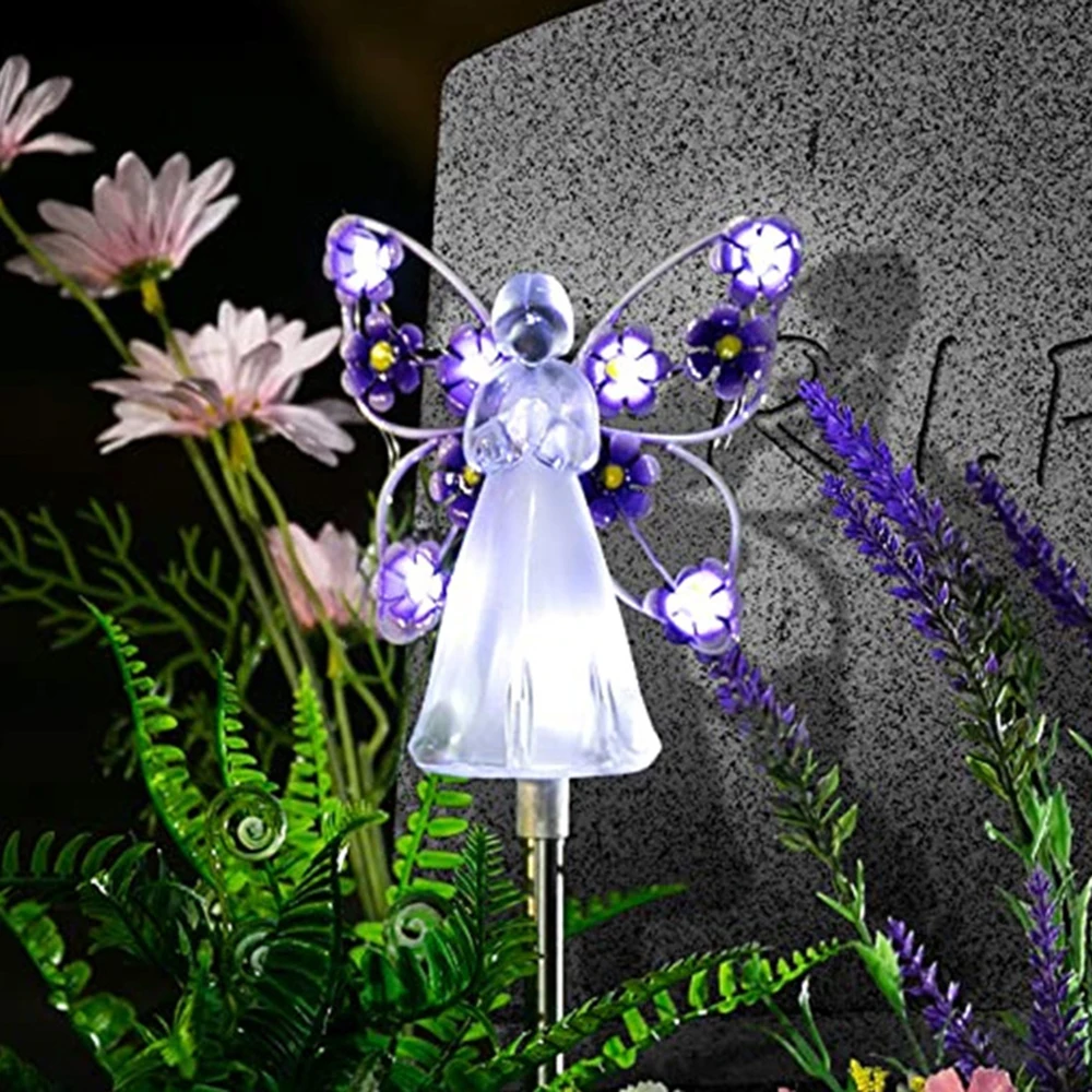 Angel Fairy LED Solar Garden Lights Outdoor Lighting Waterproof Solar Powered Sunlight Lamp for Home Patio Lawn Decoration 조명
Angel Fairy LED Solar Garden Lights Outdoor Lighting Waterproof Solar Powered Sunlight Lamp for Home Patio Lawn Decoration 조명