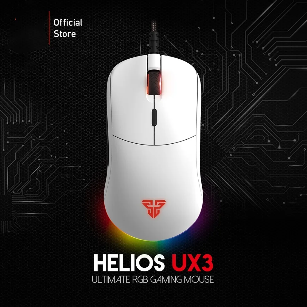 Игровая мышь FANTECH UX3 PIXART 3389 16000DPI 69G светильник легкая, RGB, проводная эргономичная мышь для геймеров, мышь для LOL FPS Gmaer
Игровая мышь FANTECH UX3 PIXART 3389 16000DPI 69G светильник легкая, RGB, проводная эргономичная мышь для геймеров, мышь для LOL FPS Gmaer